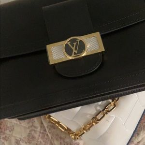 Dauphine MM Louis Vuitton black purse